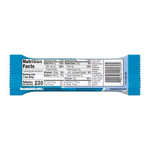 Onebar, Cookies N Creme Protein Bar, 2.12 Oz (Case Of 12)