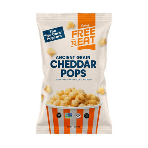 Cybeles, Ancient Grain Cheddar Pops, 4 Oz (Case Of 6)