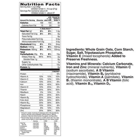 General Mills, Cereal Cheerios Giant Size, 20 Oz (Case Of 10)