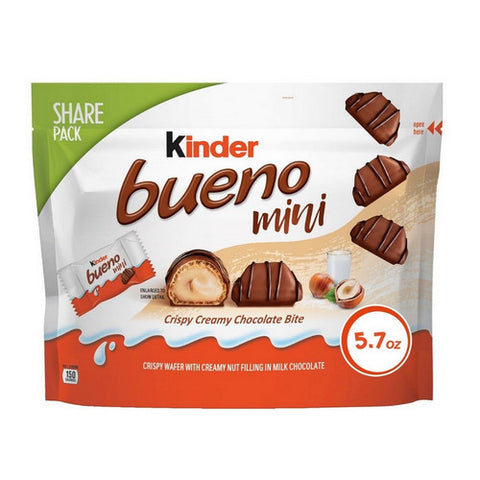 Kinders, Good Crispy And Creamy Mini Share Pack Chocolate Bite, 5.7 Oz (Case Of 8)
