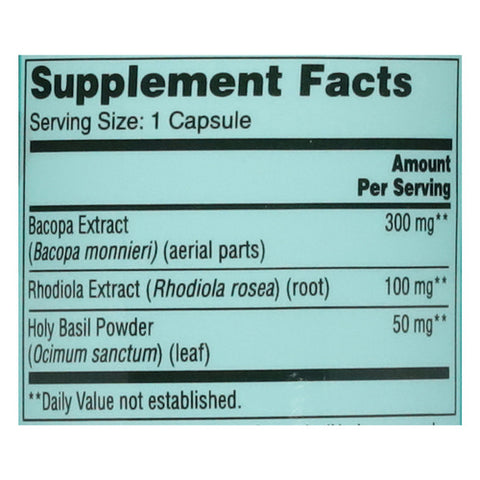 One A Day, Cognitive Support With Bacopa And Rhodiola, 30 Count (Case Of 3)