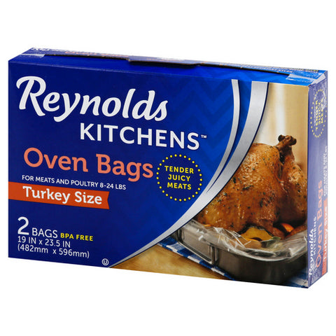 Reynolds, Oven Bags Turkey Size, 2 Count (Case Of 24)