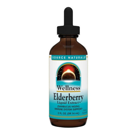 Source Naturals, Wellness Elderberry Liquid Extract, 2 oz