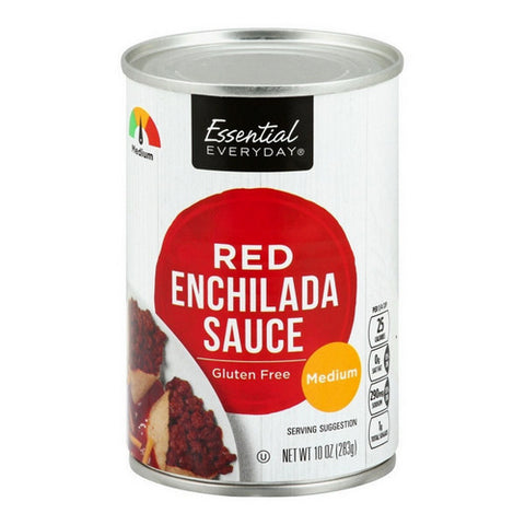 Red Enchilada Sauce 10 Oz (Case Of 12) by Essential Everyday
