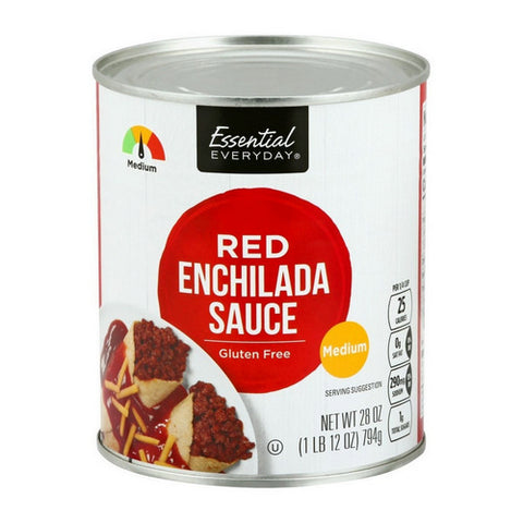 Red Enchilada Sauce 28 Oz (Case Of 12) by Essential Everyday