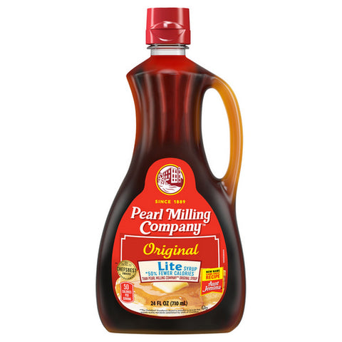 Pearl Milling Company, Lite Syrup Original, 24 Oz (Case Of 12)