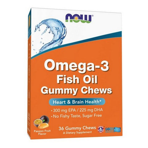 Now Foods, Omega 3 Fish Oil Gummy, 36 Chews