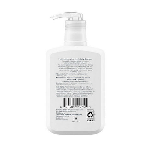 Neutrogena, Ultra Gentle Daily Cleanser, 5.8 Oz (Case Of 3)