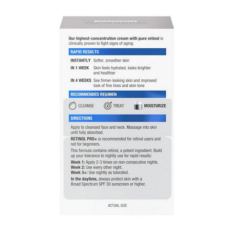 Neutrogena, Rapid Wrinkle Repair Retinol Pro Plus Night Cream, 1.7 Oz (Case Of 3)