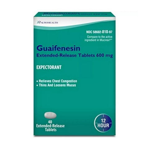 Mucus Relief DM Guaifenesin And Dextromethorphan 40 Tabs by Auro Health