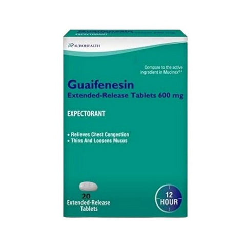 Guaifenesin Extended Release 20 Tabs by Auro Health
