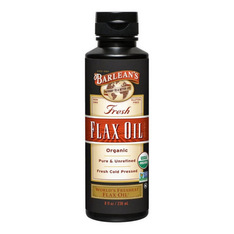 Barlean's, Organic Fresh Flax Oil, 8 Oz