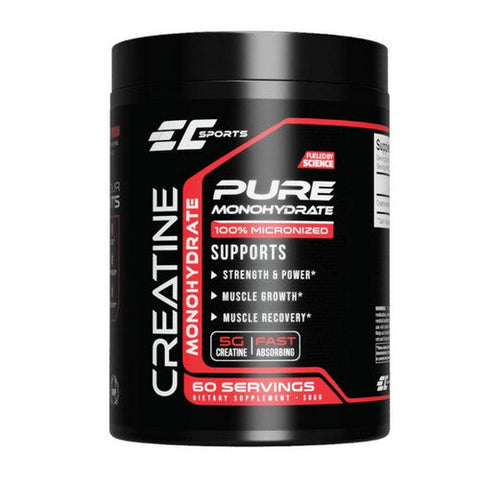 EC Sports, Creatine Micronized Powder, 300 Grams EC Sports