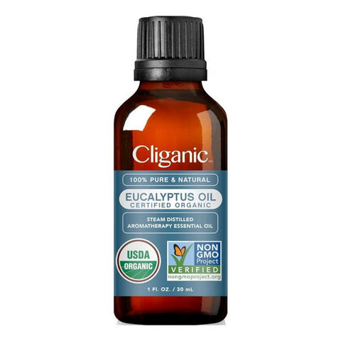 Cliganic, Organic Eucalyptus Essential Oil, 1 Oz
