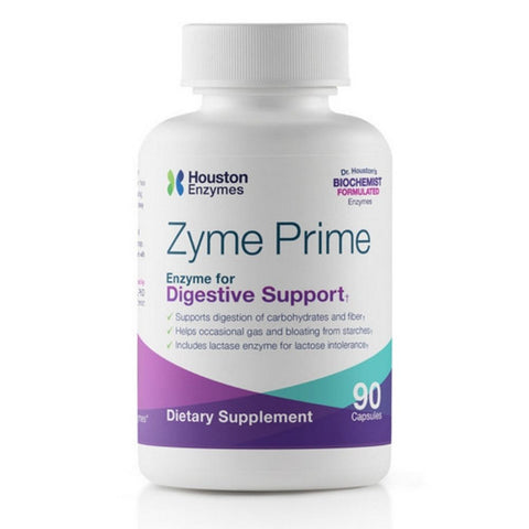 Houston Enzymes, Zyme Prime, 90 Capsules