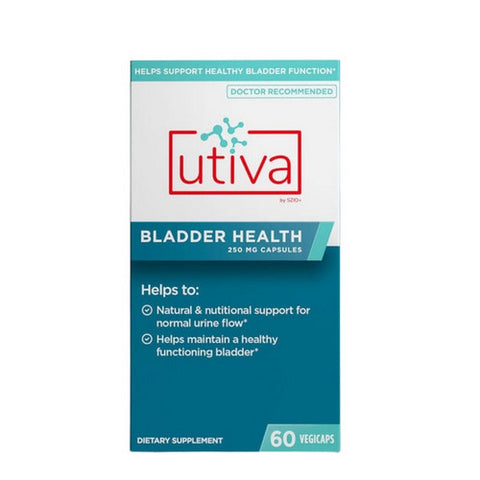 Utiva, Utiva Bladder Health, 60 Capsules