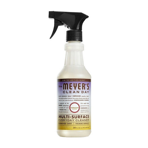 Mrs. Meyers Clean Day, Compassion Flower Multi-Surface Cleaner Spray, 16 Oz