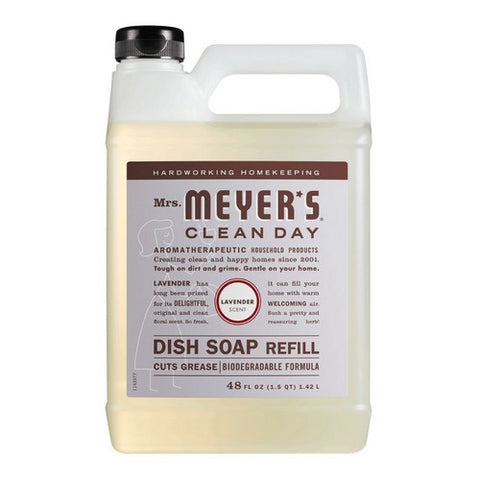 Mrs. Meyers Clean Day, Lavender Dish Soap Refill, 48 Oz