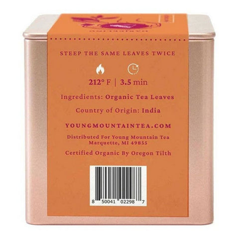 Young Mountain Tea, Organic Darjeeling Tea, 12 Bags
