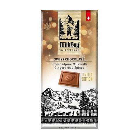 Milk Chocolate with Gingerbread Spices bar 3 Oz by The Humble Co