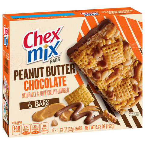 Peanut Butter Chocolate Treat Bar 6.78 Oz (Case Of 8) by Chex Mix