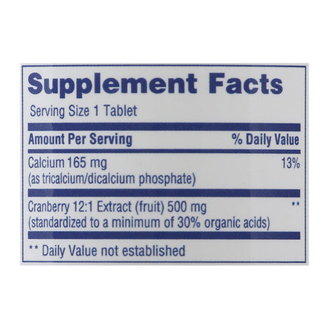 Equaline, Cranberry, 500 Mg, 60 Tablets (Case Of 3)