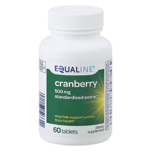 Equaline, Cranberry, 500 Mg, 60 Tablets (Case Of 3)