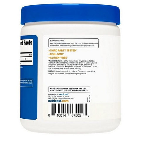 Nutricost, L-Citrulline Malate (2:1) Powder, 300 Grams