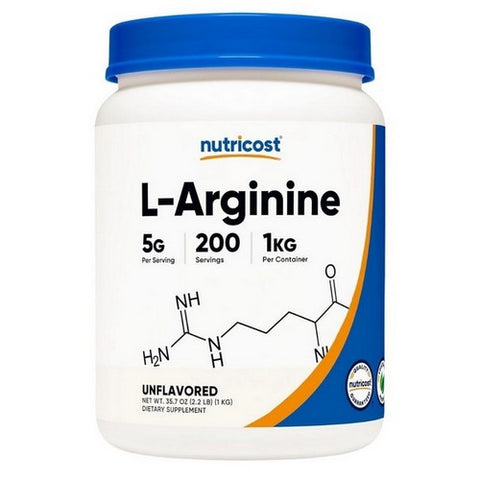 Nutricost, L-Arginine Powder, 1 Kg