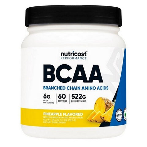 Nutricost, BCAA Powder Pineapple, 60 Servings