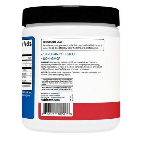 Nutricost, BCAA Powder Strawberry Kiwi, 30 Serving