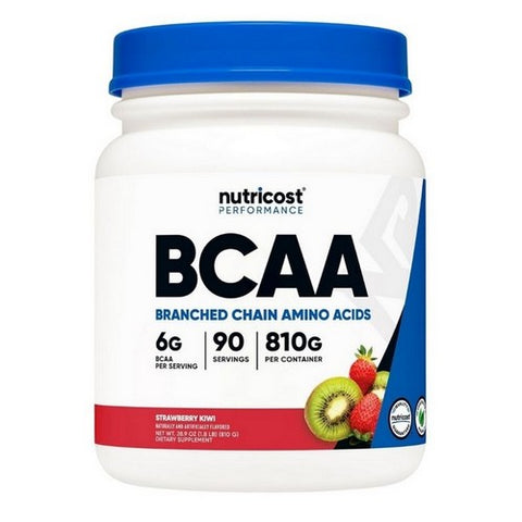 Nutricost, BCAA Powder Strawberry Kiwi, 90 Servings