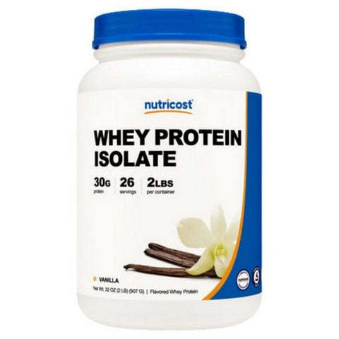 Nutricost, Whey Protein Isolate Powder Vanilla, 2 Lbs