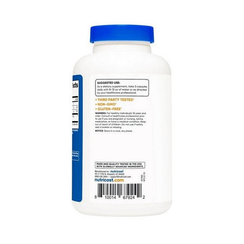 Nutricost, Glucomannan Konjac Root Extract, 1800 Mg, 180 Count