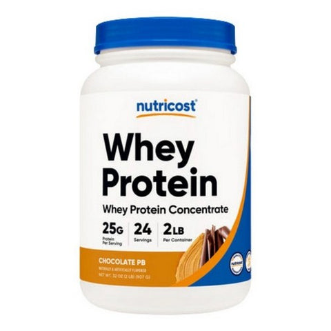 Nutricost, Whey Protein Concentrate Powder Chocolate Peanut Butter, 2 Lbs