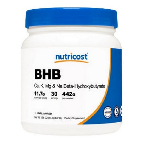 Nutricost, Ketone BHB 4-in-1 Powder, 30 Serving