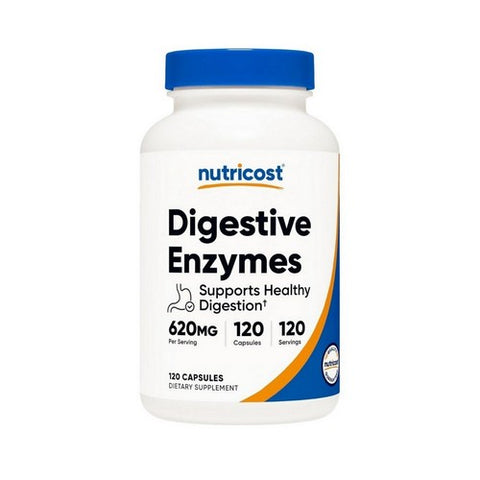 Nutricost, Digestive Enzymes, 620 Mg, 120 Caps