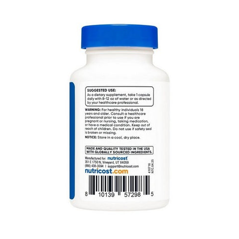 Nutricost, Rhodiola Rosea, 500 Mg, 60 Count