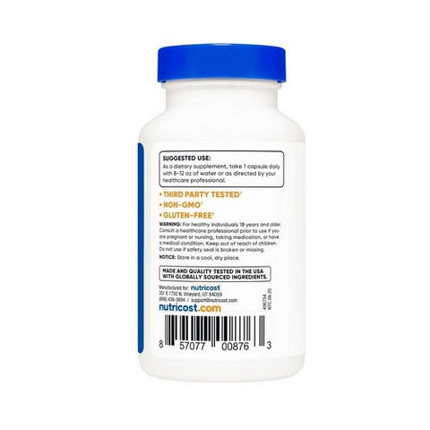 Nutricost, CDP Choline Capsules, 300 Mg, 120 Count