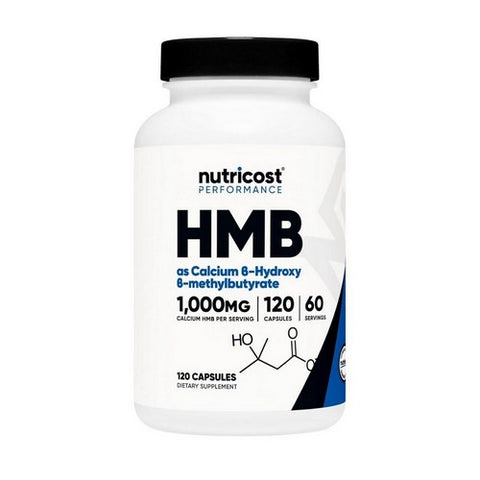 Nutricost, Performance Hmb, 1000 Mg, 120 Count
