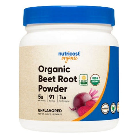 Nutricost, Organic Beet Root Powder, 1 Lb