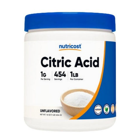 Nutricost, Citric Acid Powder, 1 Lb