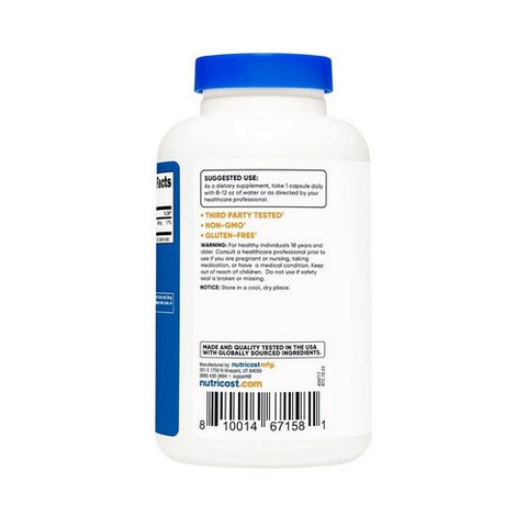 Nutricost, Himalayan Salt Capsules, 1000 Mg, 240 Count