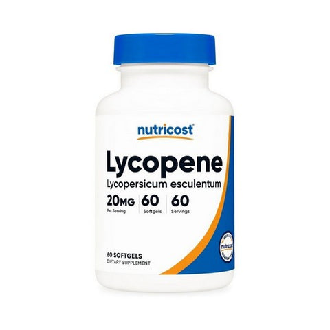 Nutricost, Lycopene, 20 Mg, 60 Softgels