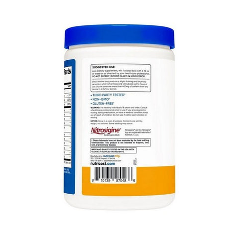 Nutricost, Pre With Creatine Peach Mango, 30 Serving