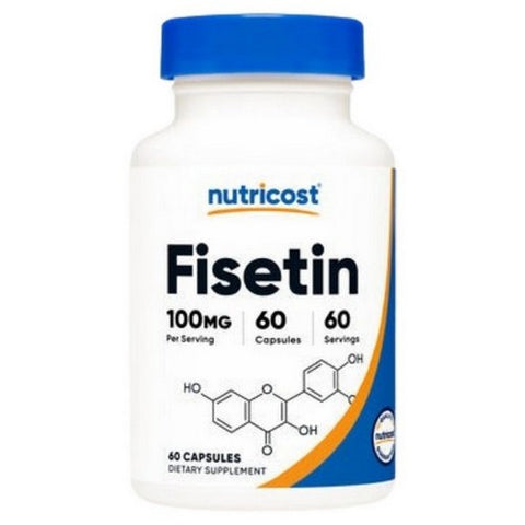 Nutricost, Fisetin Capsules, 100 Mg, 60 Count