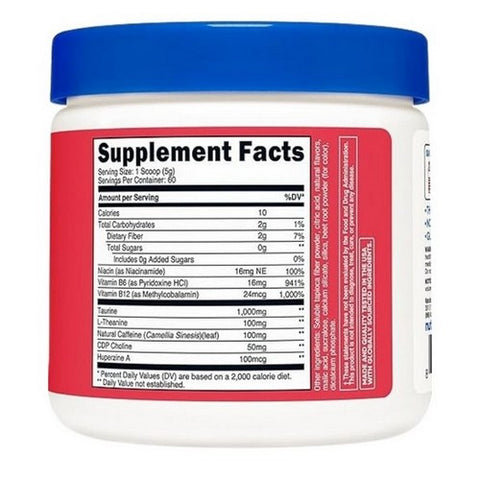Nutricost, Energy Complex Powder Strawberry Kiwi, 60 Servings
