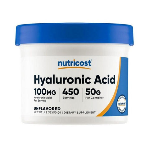 Nutricost, Hyaluronic Acid Powder, 50 Grams