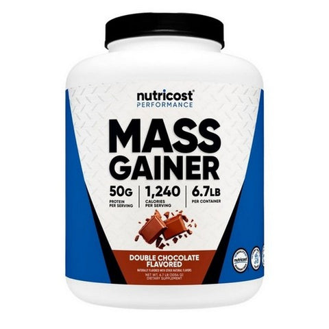 Nutricost, Mass Gainer Powder Double Chocolate, 6.7 Lbs