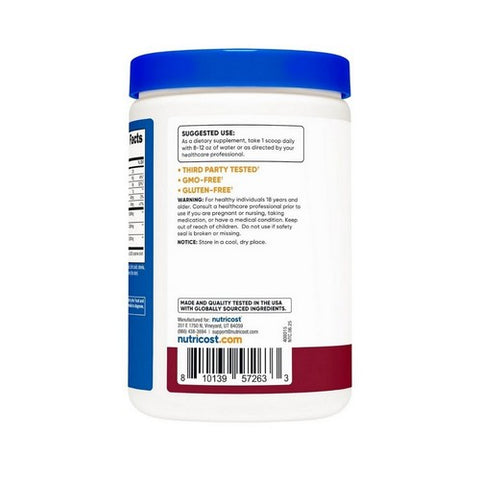 Nutricost, Soluble Fibre Berry, 13.3 Oz